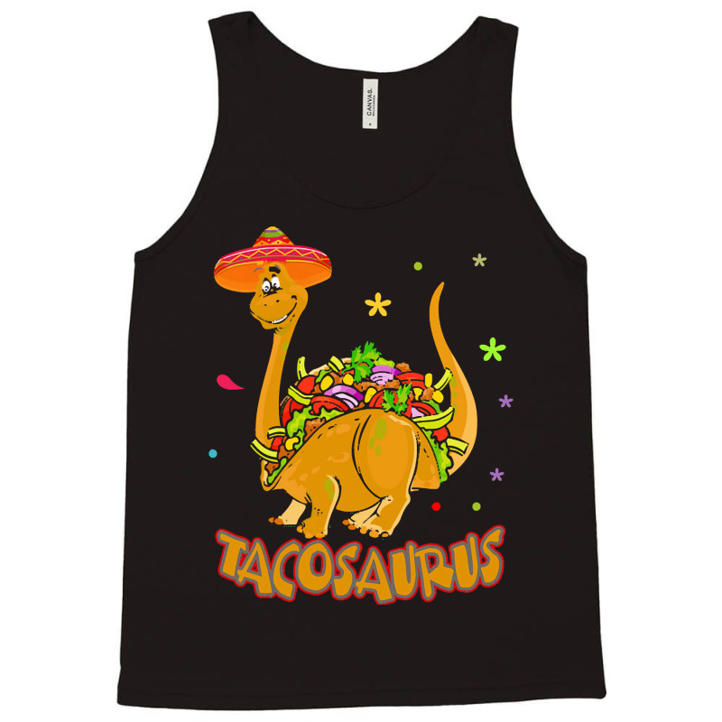 Funny Taco Lover Gift T  Shirt Tacosaurus Tank Top by hegmannaugustine848 | Artistshot