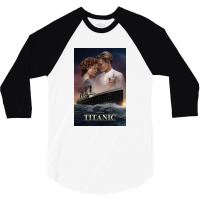 Vintage Movie Titanic 3/4 Sleeve Shirt | Artistshot