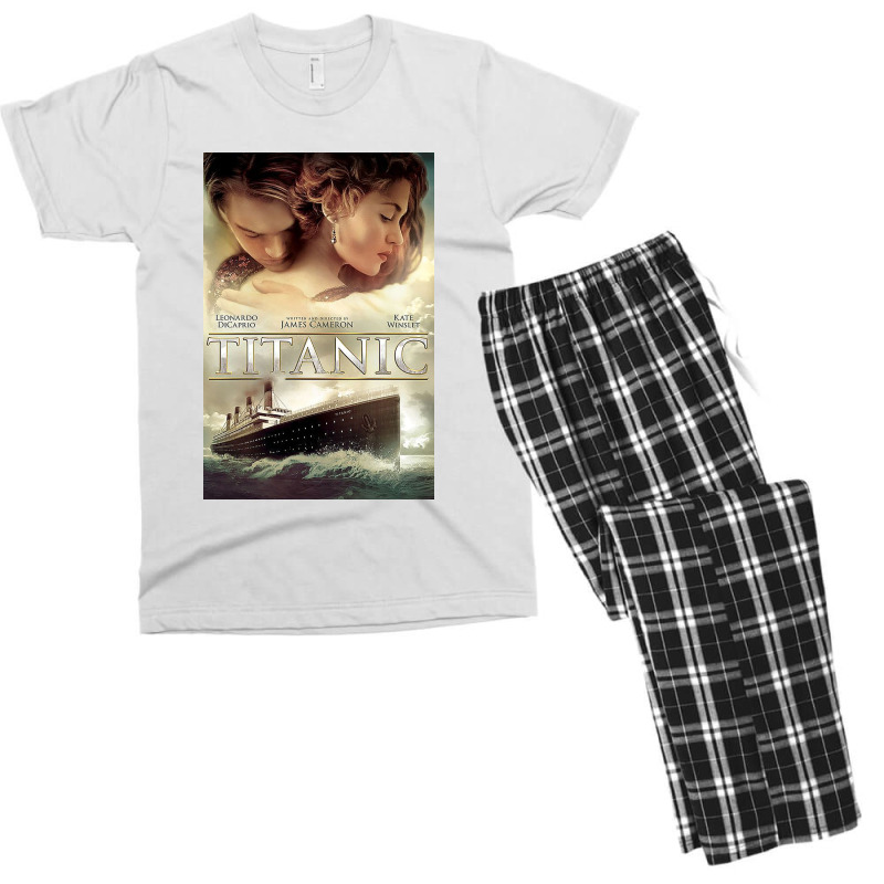 Vintage Movie Titanic Men's T-shirt Pajama Set | Artistshot