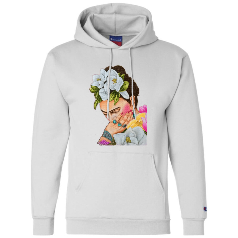 Frida Kahlo Side Champion Hoodie by MarilyneNader | Artistshot