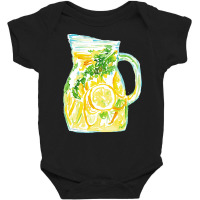 Lemonade Wall Watercolor T  Shirt Lemonade Wall Poster Watercolor T  S Baby Bodysuit | Artistshot