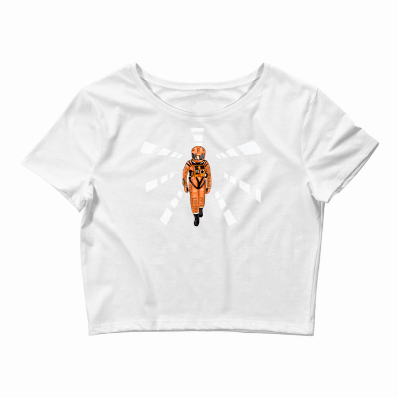 2001   A Space Odyssey Illustration Crop Top by dhibwade9 | Artistshot