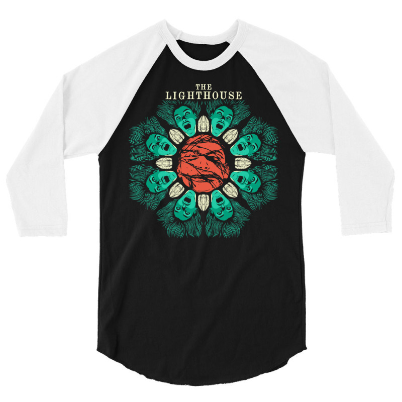 The Lighthouse Mermaid A24 Colour 3/4 Sleeve Shirt | Artistshot