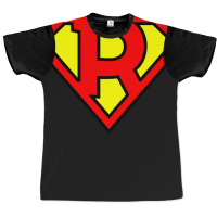 Letter R  Super Letter Vol.1 Graphic T-shirt | Artistshot