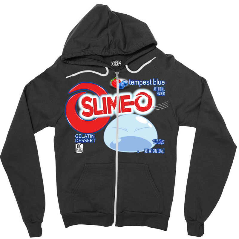 Slime O Gelatin Dessert Zipper Hoodie | Artistshot