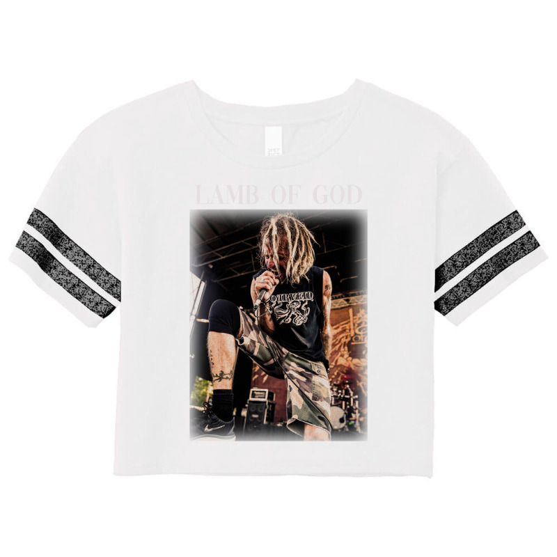 Just Scream It Randy Blythe Scorecard Crop Tee by kamoufajicg | Artistshot