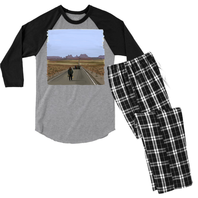 Forrest Gump Men's 3/4 Sleeve Pajama Set by siedukurilt | Artistshot