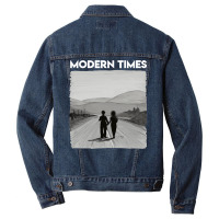 Charly Chaplin   Modern Times Men Denim Jacket | Artistshot