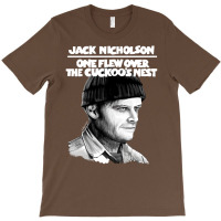 One Flew Over The Cuckoo's Nest With Title Illustration T-shirt | Artistshot