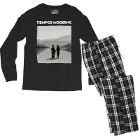 Copy Of Charly Chaplin   Modern Times Men's Long Sleeve Pajama Set | Artistshot