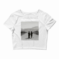 Copy Of Charly Chaplin   Modern Times Crop Top | Artistshot