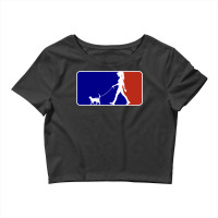 Major League Cat Walker (f) Crop Top | Artistshot