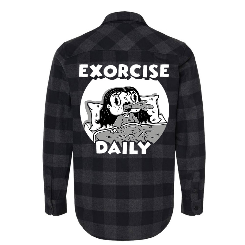 Daily Exorcism Flannel Shirt | Artistshot