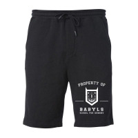 Property Of Ba Fleece Short | Artistshot