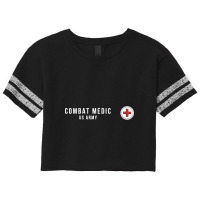 Army Combat Medic Veteran Scorecard Crop Tee | Artistshot