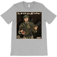 The M41a Does My Talking T-shirt | Artistshot