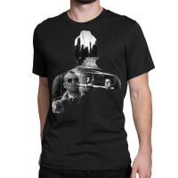 Martin Scorsese   Robert De Niro Taxi Driver Sillhouette Classic T-shirt | Artistshot