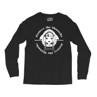 Protecc The Shaaarks Long Sleeve Shirts | Artistshot