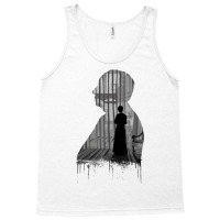 Rebecca Silhouette Illustration Tank Top | Artistshot