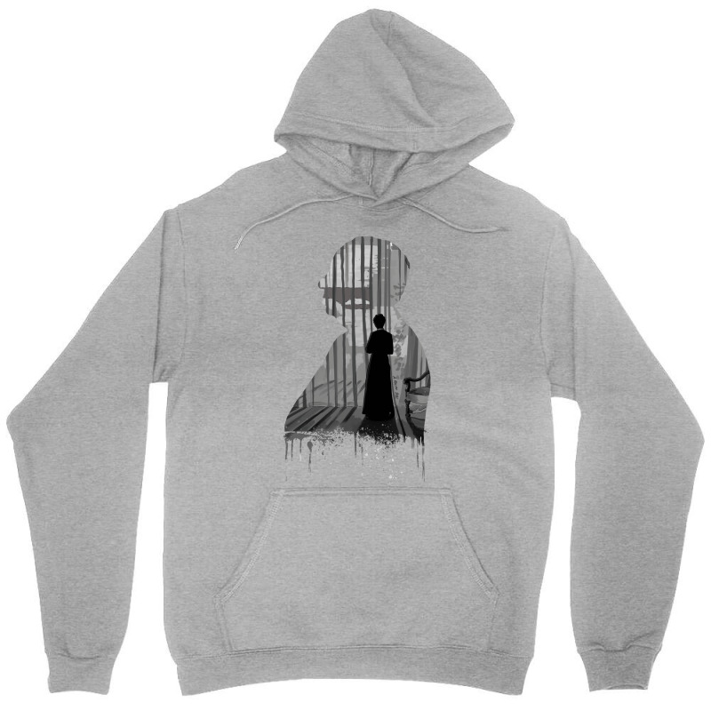 Rebecca Silhouette Illustration Unisex Hoodie by aldeeblariik | Artistshot