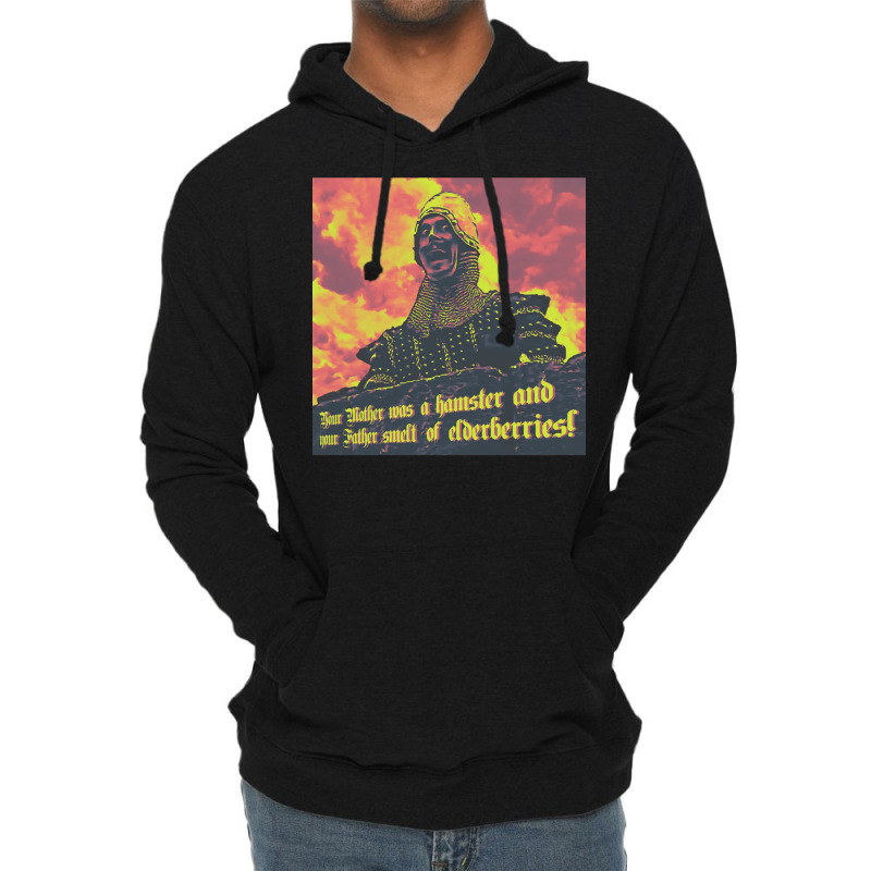 Your Mother Was A Hamster And Your Father Smelt Of Elderberries Lightweight Hoodie | Artistshot