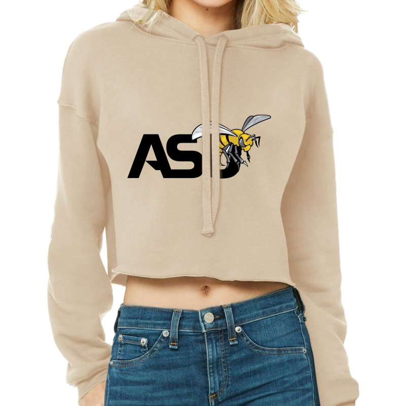 Alabama.state.hornets.us Cropped Hoodie by Alexavier | Artistshot