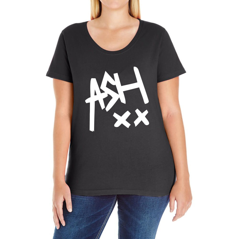 Ashton Ash Cropped Ladies Curvy T-shirt | Artistshot