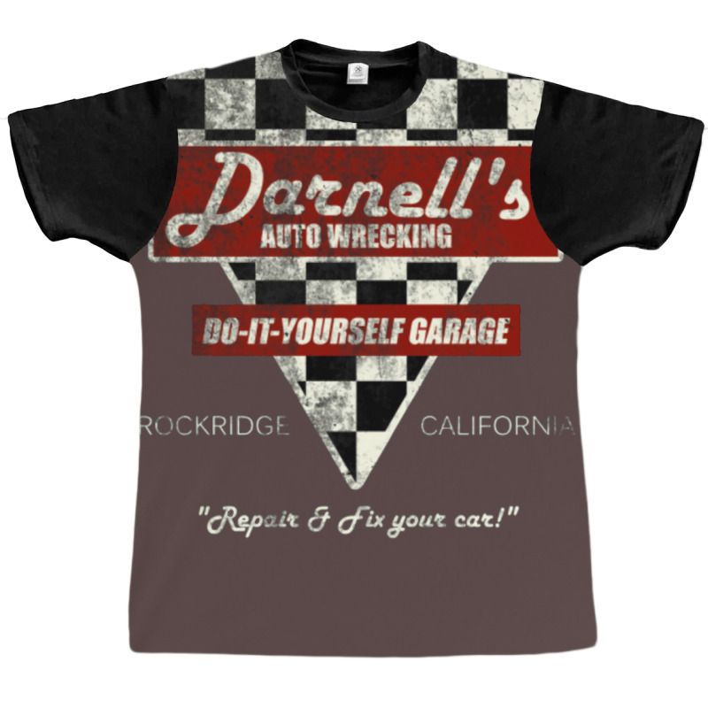 Darnell's Auto Wrecking Graphic T-shirt by sebciomotunt | Artistshot