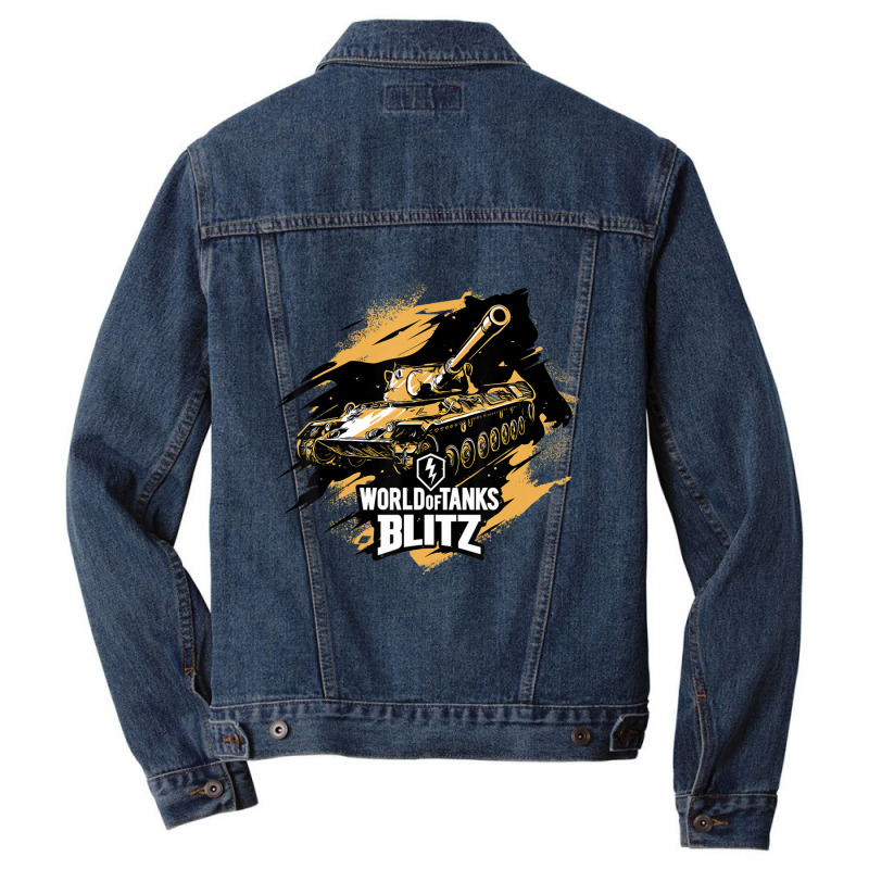 World Of Tanks Blitz Wild Leo Men Denim Jacket by saucedogarrymfj | Artistshot