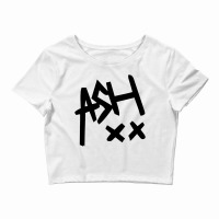 Ashton Ash Cropped | Black Crop Top | Artistshot