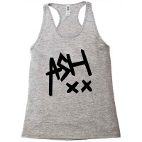 Ashton Ash Cropped | Black Racerback Tank | Artistshot