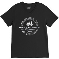 Sevastopol Station Alien V-neck Tee | Artistshot