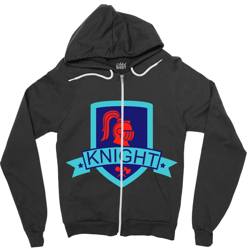 The Knight Zipper Hoodie | Artistshot