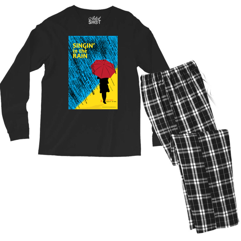 Singin In The Rain 2 Men's Long Sleeve Pajama Set | Artistshot