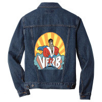 Verb   Schoolhouse Rock Men Denim Jacket | Artistshot