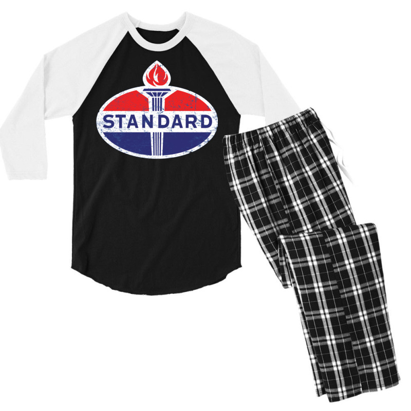 Standard Oil Men's 3/4 Sleeve Pajama Set | Artistshot