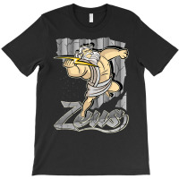 Zeus Greek Godhero Costume Training War T-shirt | Artistshot