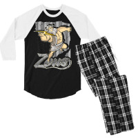 Zeus Greek Godhero Costume Training War Men's 3/4 Sleeve Pajama Set | Artistshot