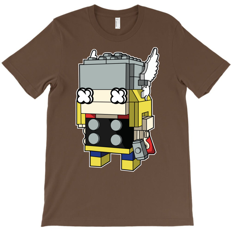 The God Of Thunder Brick Head T-shirt | Artistshot