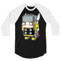 The God Of Thunder Brick Head 3/4 Sleeve Shirt | Artistshot