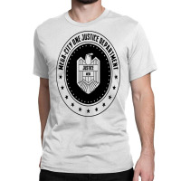 Mega City One Justice Department Judge Dredd Classic T-shirt | Artistshot