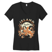 The Simpsons Treehouse Of Horror Island Paradise Group Alt Women's V-neck T-shirt | Artistshot