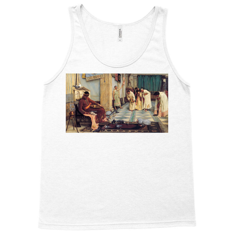 The Favourites Of The Emperor Honorius   John William Waterhouse Tank Top | Artistshot