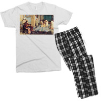 The Favourites Of The Emperor Honorius   John William Waterhouse Men's T-shirt Pajama Set | Artistshot