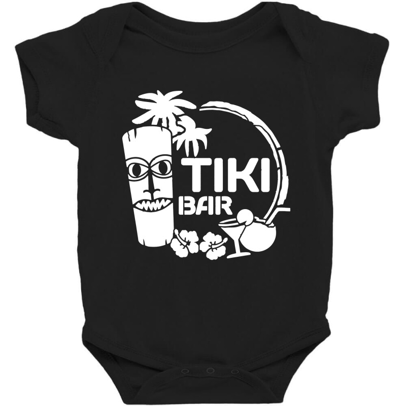 Tiki Bar Baby Bodysuit by Tahu Art | Artistshot