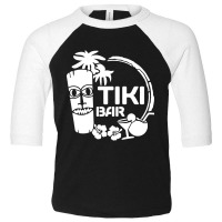 Tiki Bar Toddler 3/4 Sleeve Tee | Artistshot