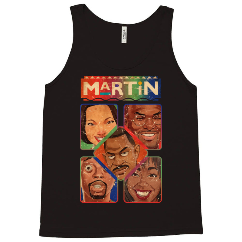 Vintage Martin Black Tv Shows Tank Top by donellajeremykoa | Artistshot