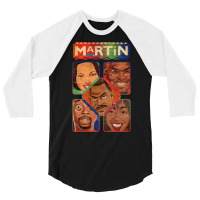 Vintage Martin Black Tv Shows 3/4 Sleeve Shirt | Artistshot