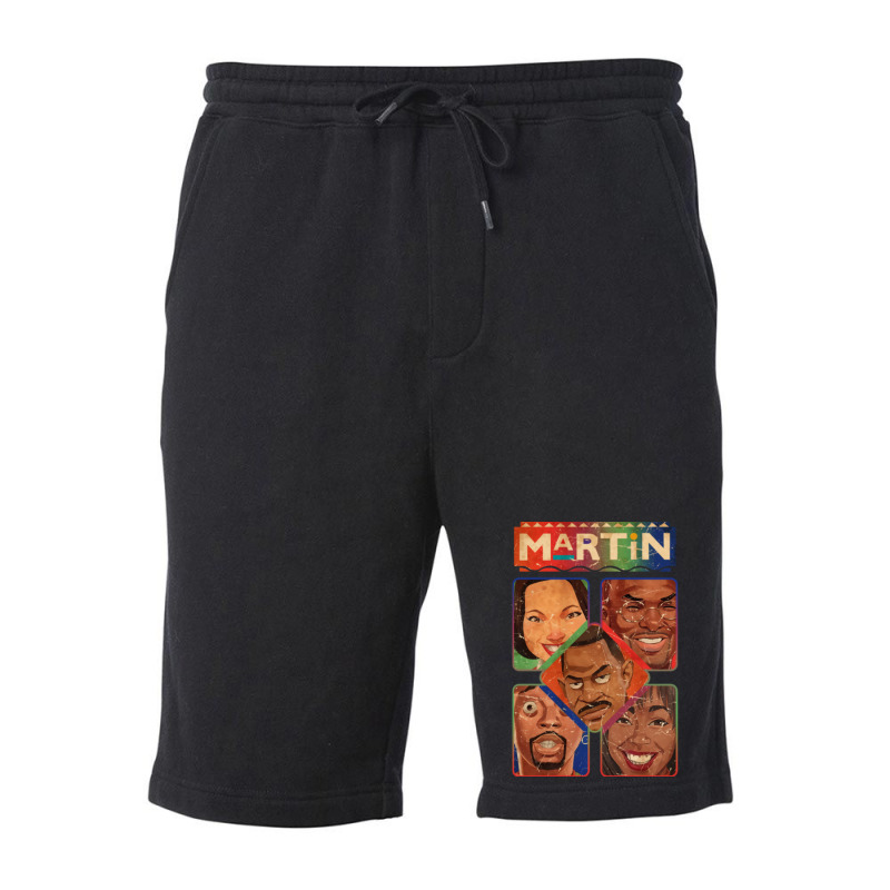 Vintage Martin Black Tv Shows Fleece Short by donellajeremykoa | Artistshot