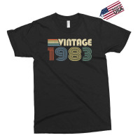 Vintage 1983 37th Birthday Gift Born In 1983 37 Years Old Exclusive T-shirt | Artistshot